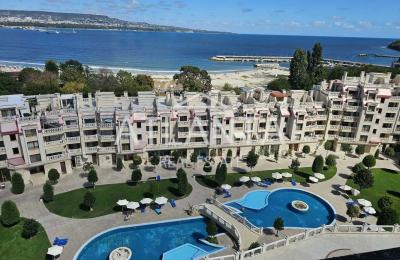 Двустаен Апартамент - с фронтална гледка море в престижния комплекс Varna South Bay Beach Residence - гр. Варна