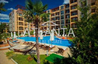 Роскошные апартаменты с одной спальней в закрытом комплексе Harmony Suites 2 на курорте Солнечный Берег.